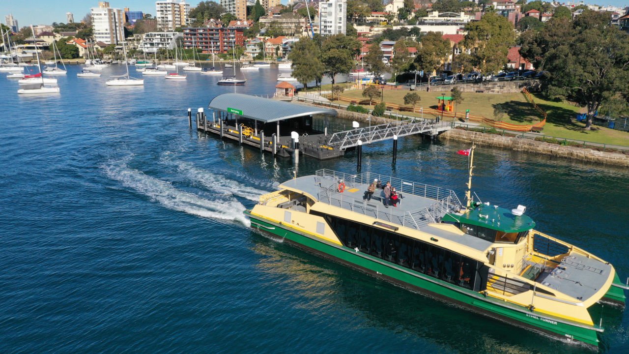 NSW delivers first ferry wharf ahead of schedule