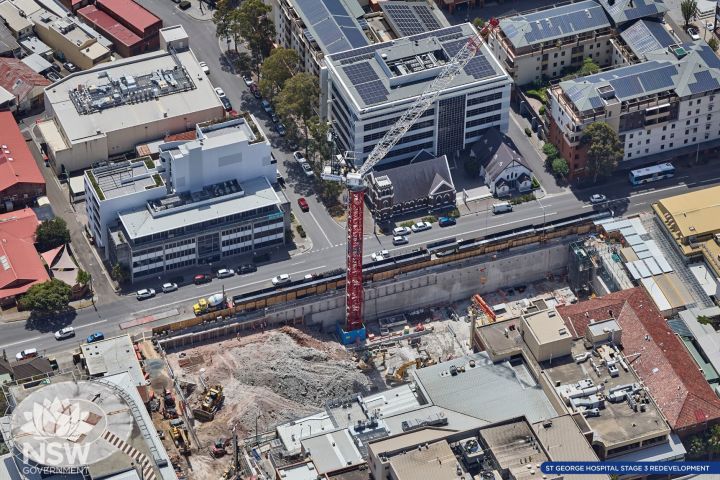 St George Hospital Redevelopment Name the Crane Competition underway
